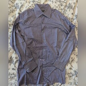 Zegna small striped dress shirt